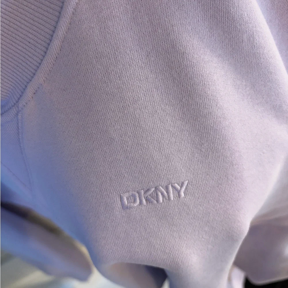 DKNY Lavender Women's Crewneck Sweater - Picture 4 of 8